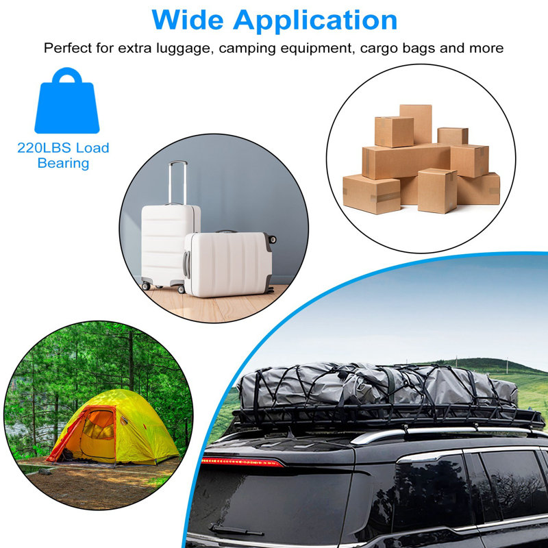Universal Roof Rack Cargo Carrier Basket