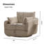 Ensemble de 2 fauteuils pivotants modernes Boucle-122164007