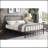 Lit plateforme en métal 1pc, lit dans une boîte-153204910-153204898
