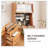 33.46"Solid Wood Pine Brown Sideboard