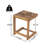 Acacia Wood Side Table
