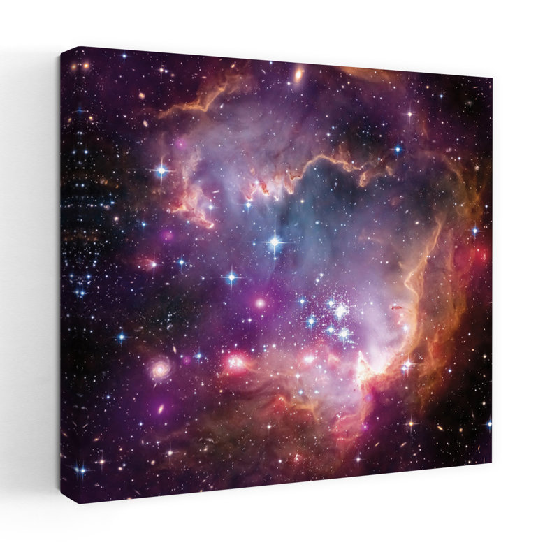 Magellanic Cloud Galaxy Contemporary Art, 48" H x 48" W