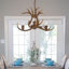 Benefiel 3 - Light Antler Dimmable Classic / Traditional Chandelier