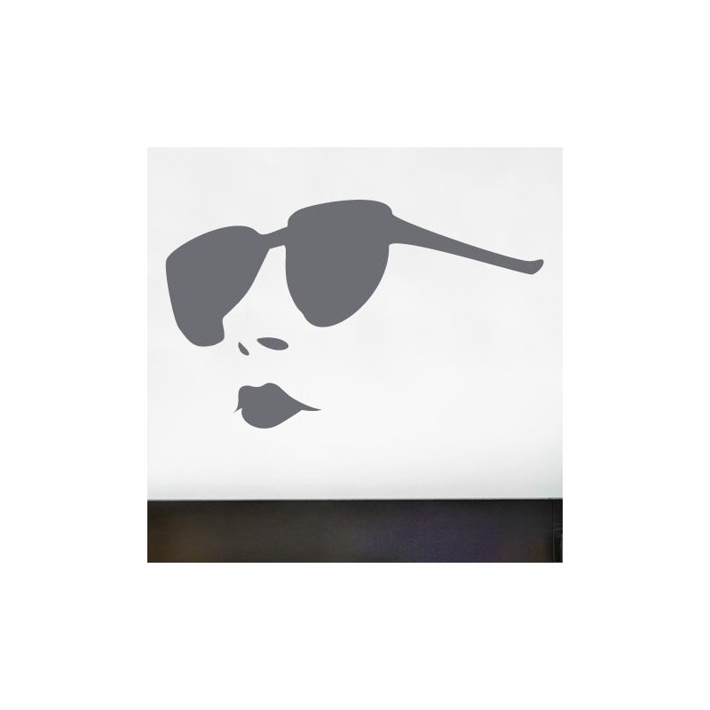 Entertainment Wall Decal, Grey, Medium