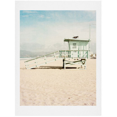 'Venice Beach Tower' - Unframed Print on Paper