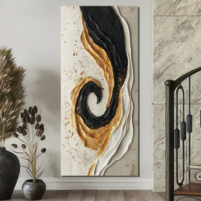 Impression sur toile encadrée Goldern