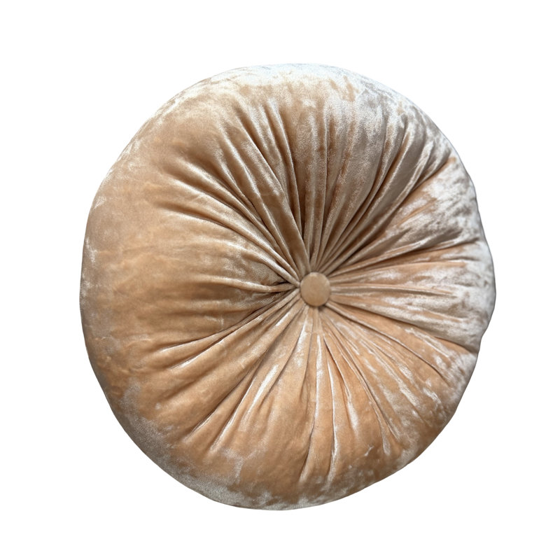 Coussin Therese, Champagne chaud, 12 po de diamètre