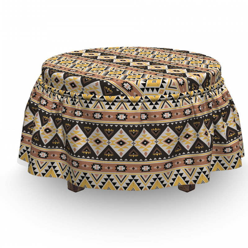Box Cushion Ottoman Slipcover