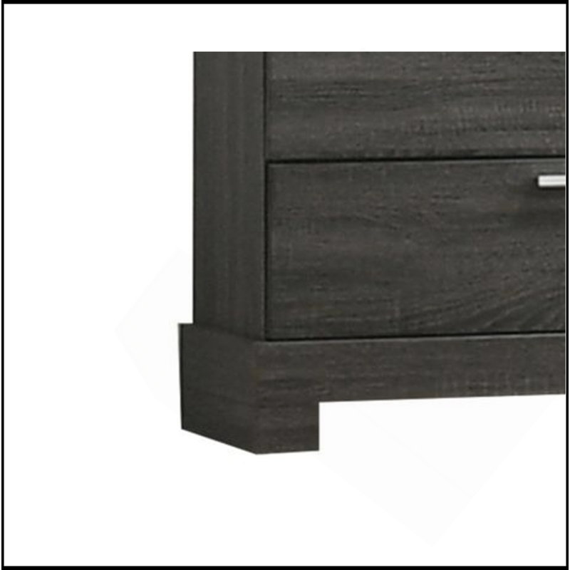 Lantha Grey Oak Finish Chest