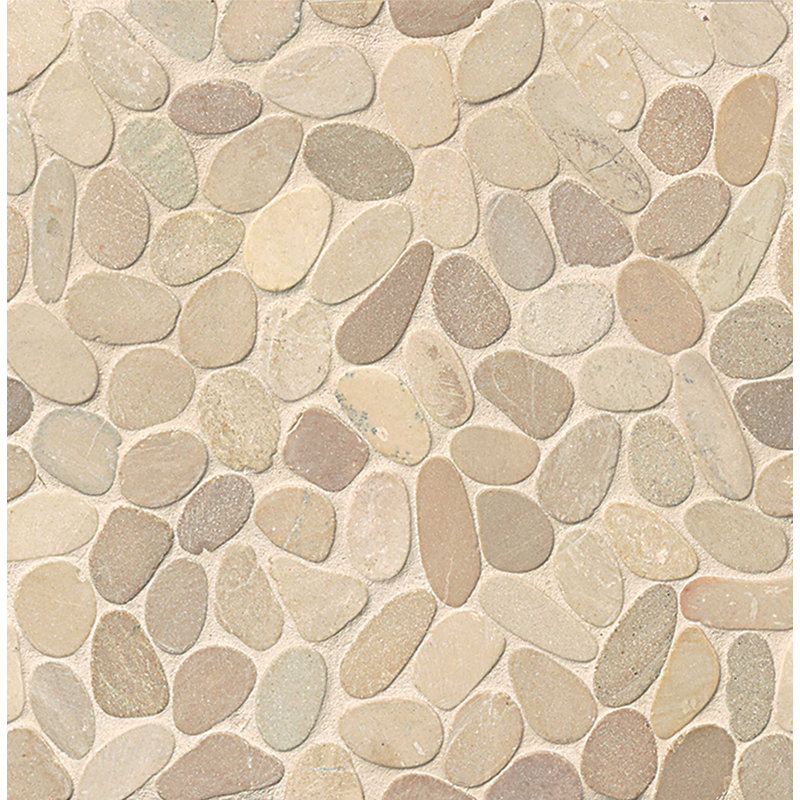 Carrelage en pierre de taille aléatoire Hemisphere Pebble