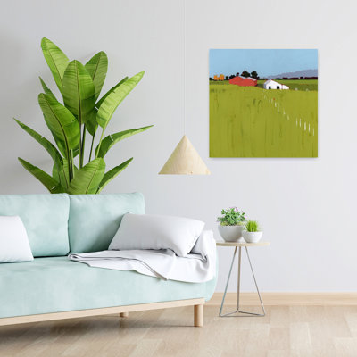 Fenceline, art abstrait contemporain au printemps