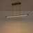 Modern Dimmable LED Linear Kitchen Island Pendant