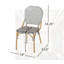 Chaises de bistro d'extérieur