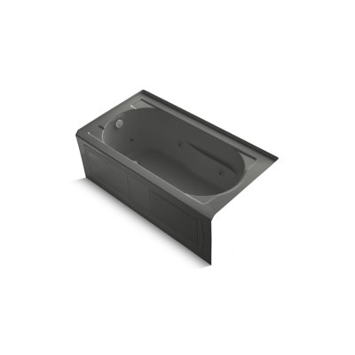 Devonshire 60" x 32" Alcove Whirlpool Acrylic Bathtub
