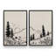 Ensemble de 2 impressions Whispering Peaks-1313040104-1313040105