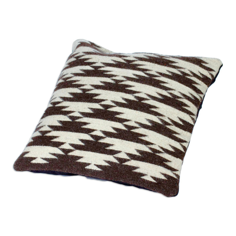 Geometric Reversible Throw Pillow