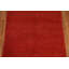 Tapis uni rouille Gabbeh