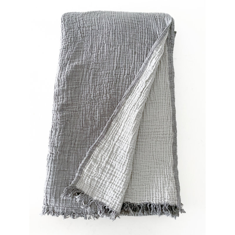 Throw Blanket, Gray