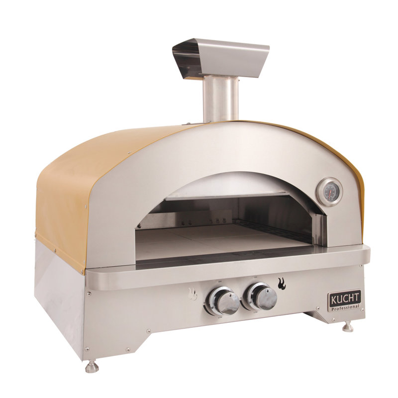 Outdoor/Indoor Portable Propane Gas Pizza Oven, Yellow