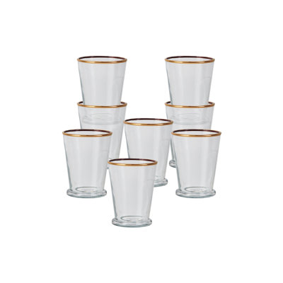 Vase de table en verre