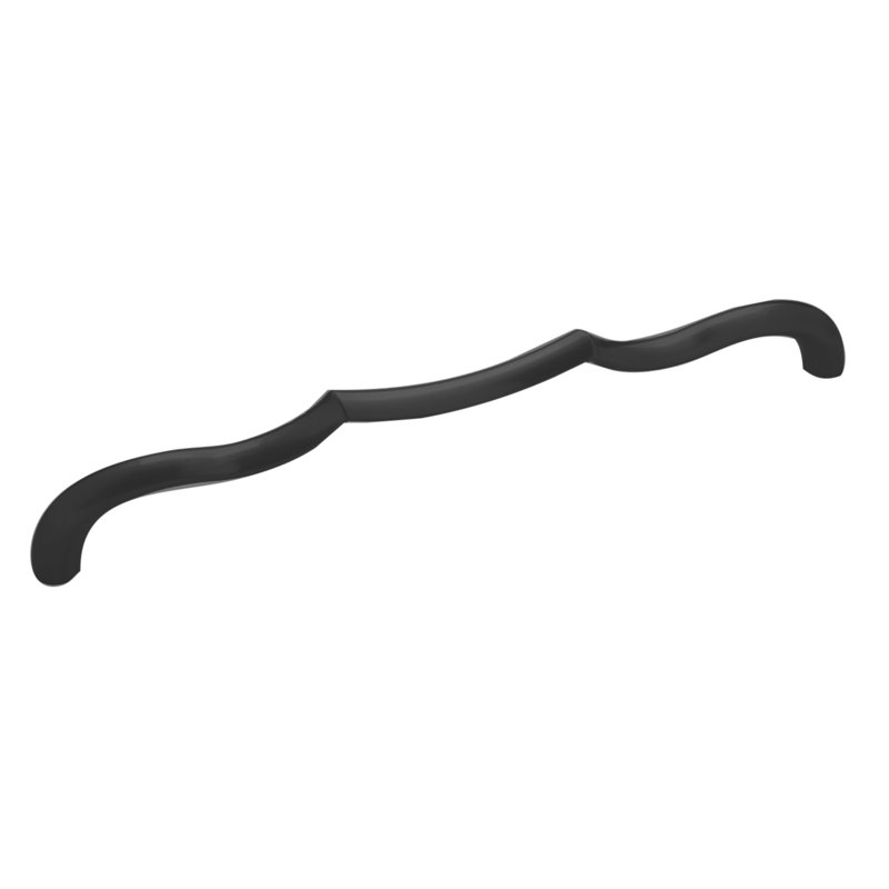 Trellis Bar / Handle Pull, Matte Black, 8-13/16"