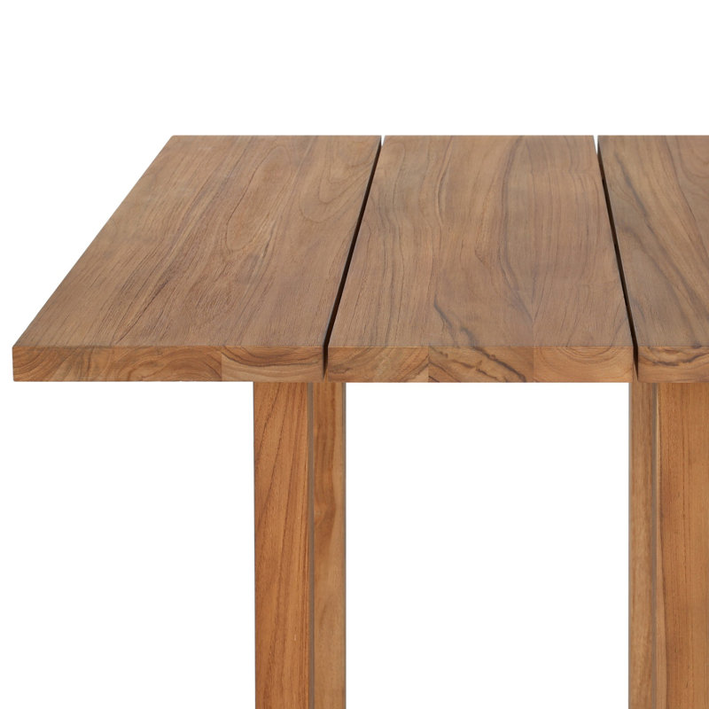 Stapleton Outdoor Square Teak Bar Table