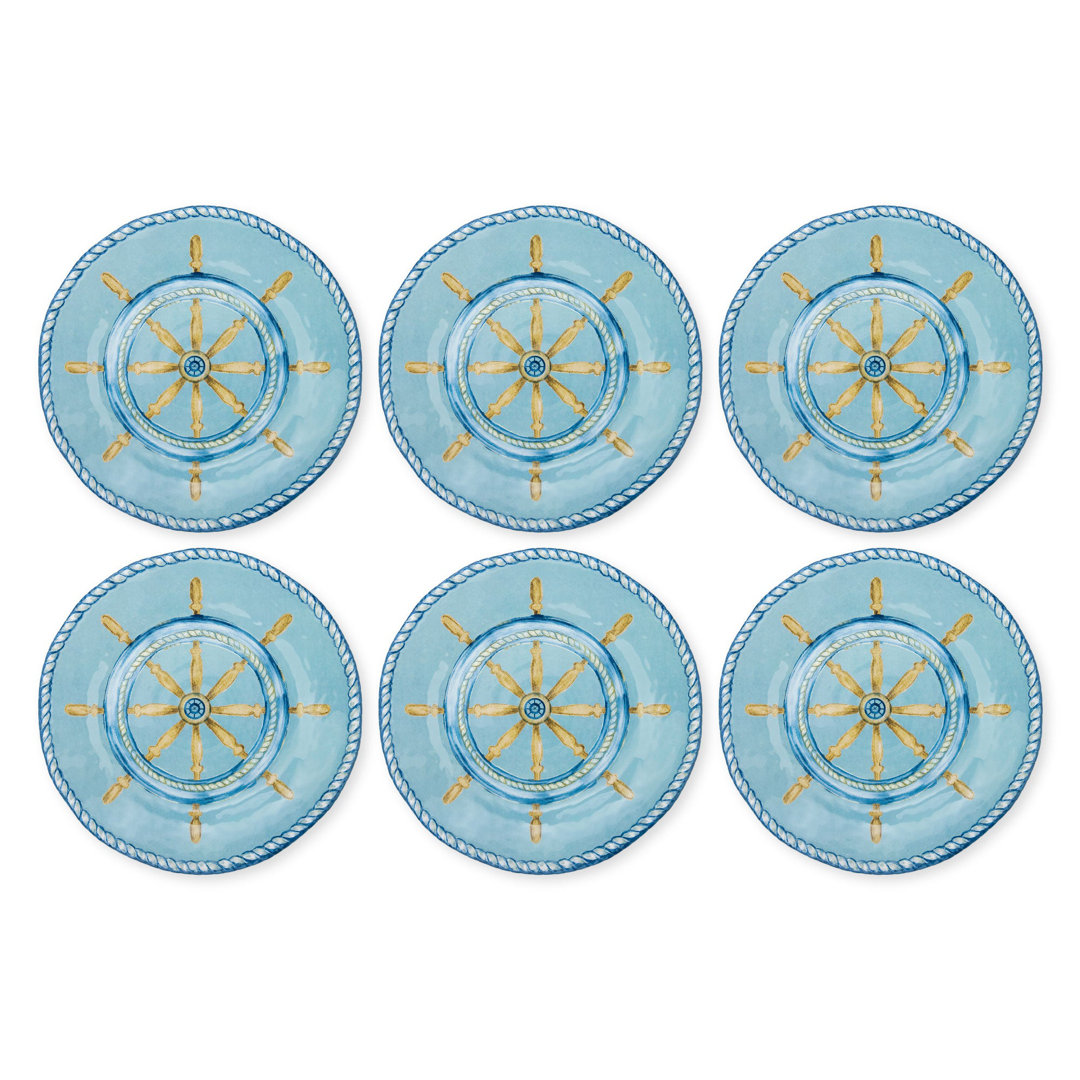 Kemar 11'' Melamine Dinner Plate (Set of 6) Longshore Tides