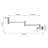 Wall Mount Folding Kitchen Pot Filler Faucet-116628559