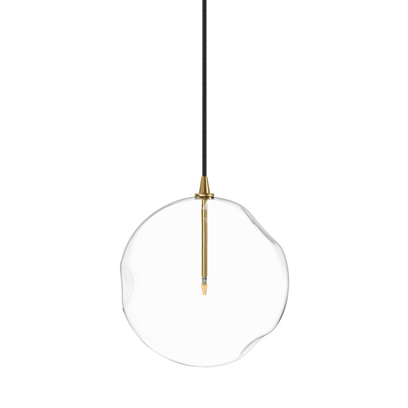 Jussica 1 - Light Pendant, 126" H x 11.75" W x 11.75" D, Black Gunmetal
