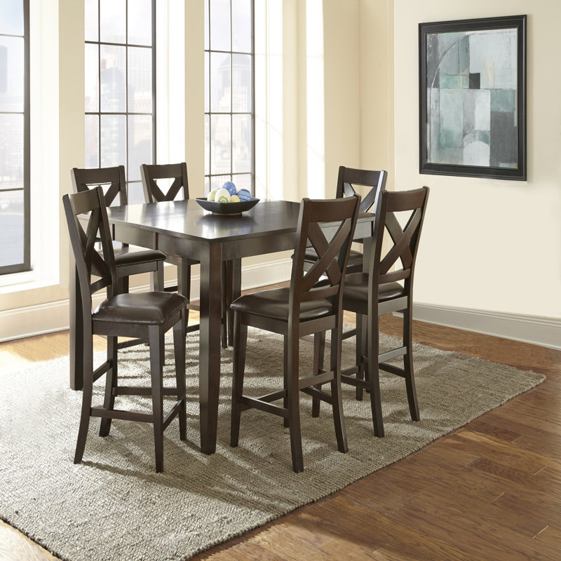 York Extendable Solid Wood Dining Table, 42"