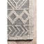 Tapis noir / blanc en laine touffeté à la main Hathorn-1228027874
