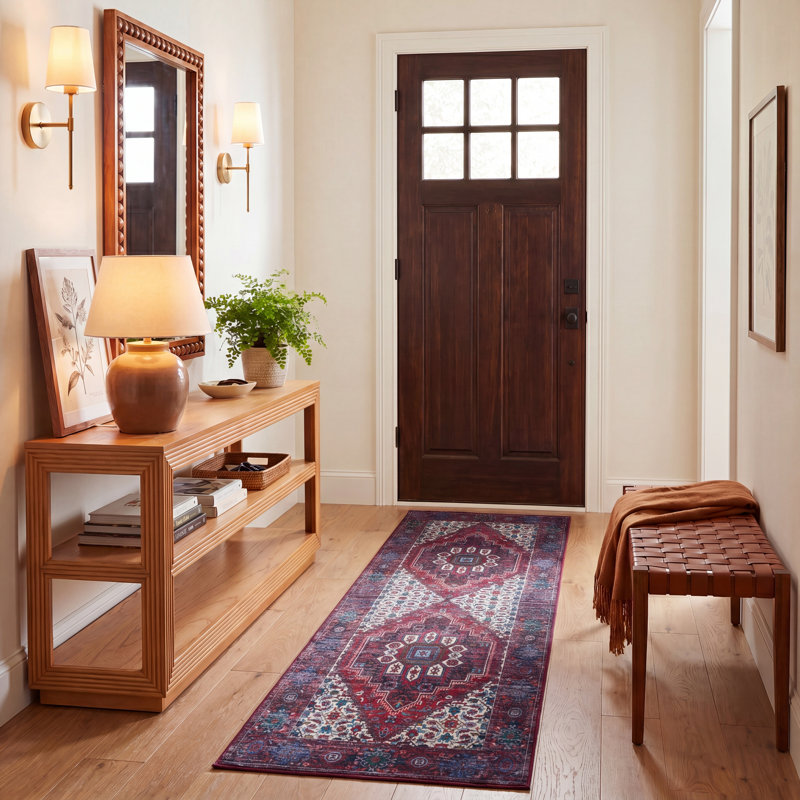 Tucson Performance Machine Washable Oriental Rug, Runner 2'6" x 8'