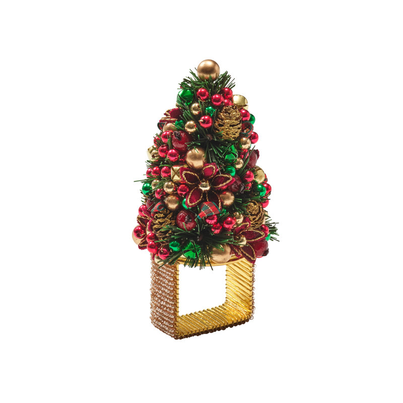 Tinsel Tree Napkin Ring