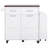 47.2" Farmhouse Kitchen Island with Drop Leaf-406946731