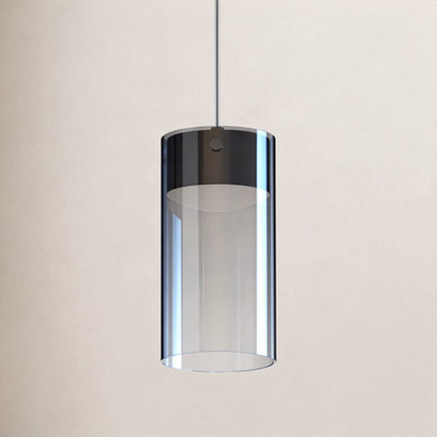 Delonda Single Light Glass Dimmable LED Pendant