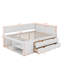 Lit de jour double avec tiroirs et tablettes-1924785545