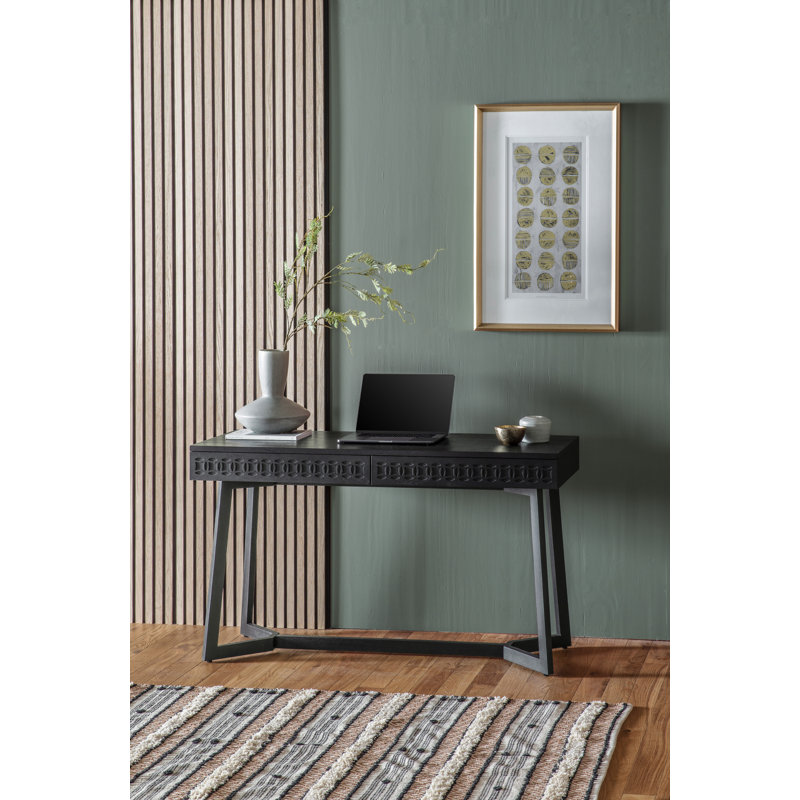 Casey Solid Wood Writing Desk, Boutique