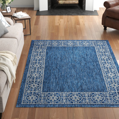 Tapis indigo Turnham