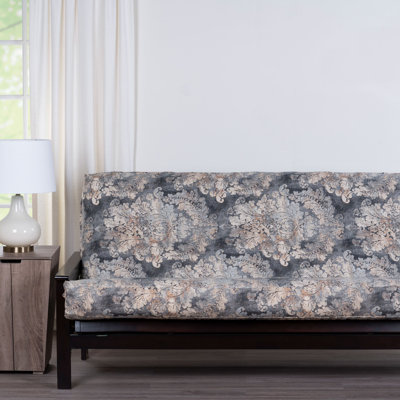 Housse pour futon à coussins carrés / rectangulaires Cindersmoke