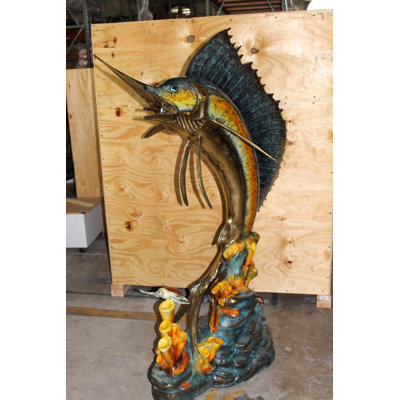Manervia Sailfish Statue