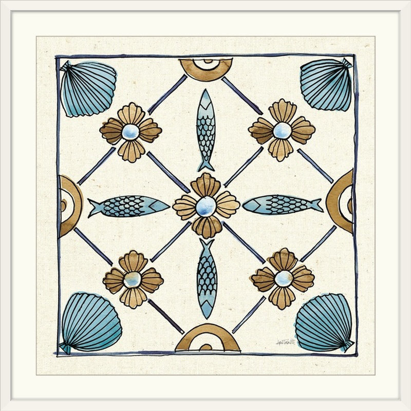 « côtier breeze tile ii », impression sur tavoletti anne, H 35 po x l 35 po x P 1,5 po, Toile