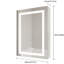 Armoire de toilette avec miroir DEL 26x20 - Construction étanche antibuée 3000k~6000k Modifications de la source Système de manipulation tactile Intensité variable Porte simple Options de montage à gauche Pour choisir entre l'effet buée,-1441856183