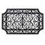 Tapis d'entrée antidérapant Tahara French 30 po x 18 po