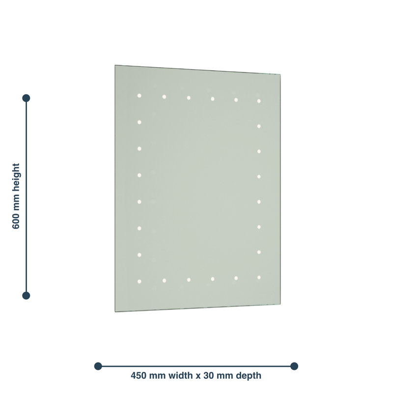 Daisy-Ann Flat Wall Mirror