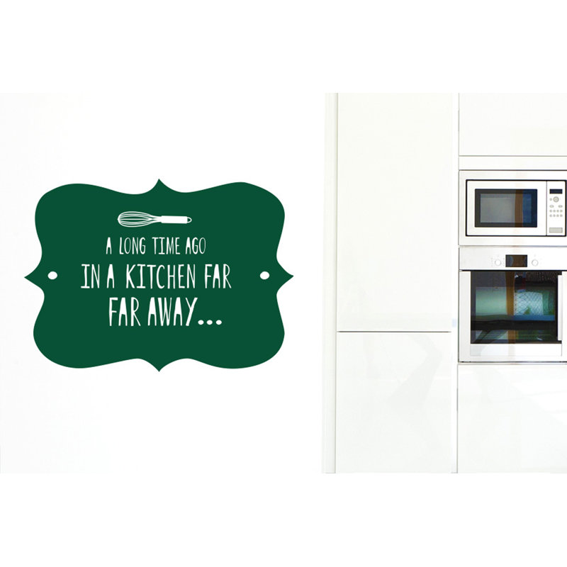 Wall Decal, Dark Green, Large