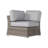Fully Assembled 66" Outdoor Wicker Loveseat With Cushions