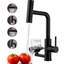 Single Lever Pull-Out Kitchen Mixer Tap With Integrated Glass Rinser-1789598680