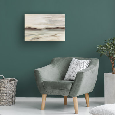 Art mural sur toile tendue - Silvia Vassileva, art mural «Silence» pour le salon, la chambre à coucher ou le bureau - 22 x 32
