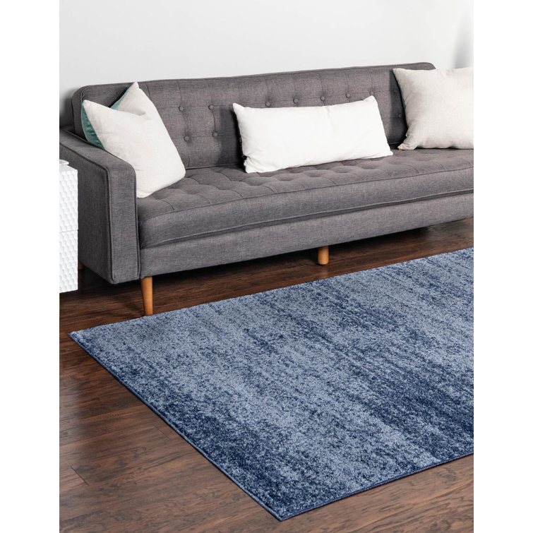 Low-Profile Doormat Blue - Mink - 2'2 x 3'2