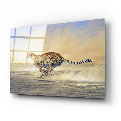 «Chase» par Joh Naito, art mural en verre acrylique